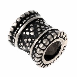 [07 PER 01.b] Wikinger-Perle Nr. P1 / Loch 3 mm (Bronze)