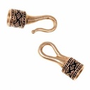 Kettenverschluss Wikinger aus Bronze - 5 mm