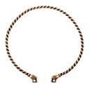 Wikinger-Torque Oseberg aus Bronze - Halsumfang 47-55 cm