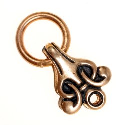 [08 SHO Ring.b] Aufhängung Wikingerscheide (Bronze)