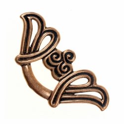 [08 ZN DZ.b] Magyarischer Beschlag mit Durchzug (Bronze)