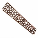 Messerscheidenbeschlag 'Birka' aus Bronze - 10,4 x 2,5 cm