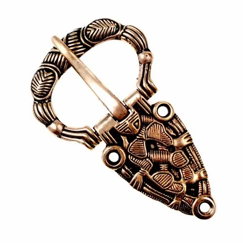 [09 Sch Ose 3.b] Wikingerschnalle "Oseberg" - 3 cm (Bronze)
