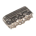 Angelsächsisches Mundblech Bronze – Frühmittelalter Schwertscheidenbeschlag Replik