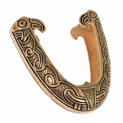 [07 OB Haithabu.b] Wikinger-Ortband 'Haithabu' aus Bronze - 7 x 6,5 cm (Bronze)