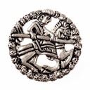 Gürtelbeschlag mit Reitermotiv