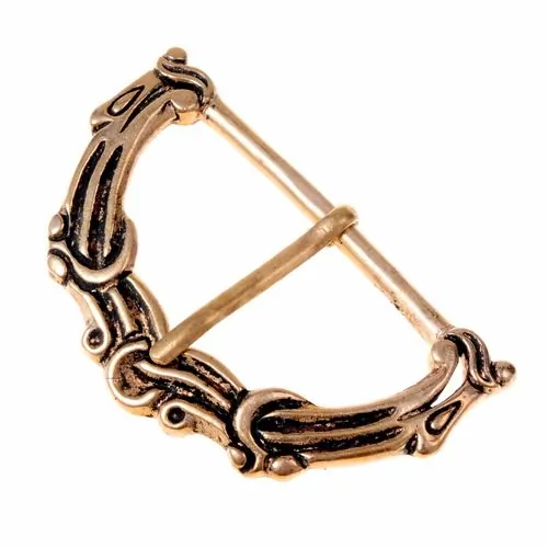 [09 Sch Ring 4.b] Wikinger-Schnalle "Ringerike" - 4 cm (Bronze)