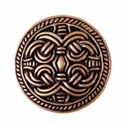 Wikinger-Beschlag mit Flechtornament