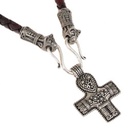 Collier "Terslev" mit Birka-Kruzifix - Zinn