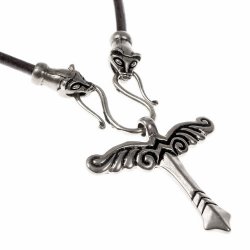 Collier "Wiesel" mit Irminsul-Anhänger