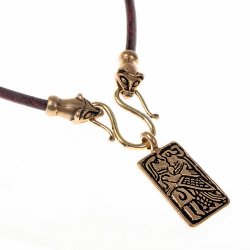 Collier "Wiesel" mit Guldgubbe-Amulett
