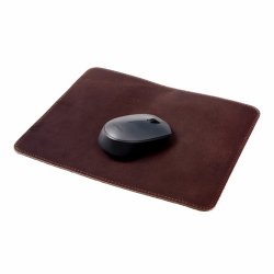 Mauspad aus Rindsleder - 27 x 22 cm