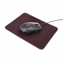 Leder-Mauspad - 22 x 18 cm