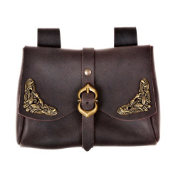 [01 T-Ma Erin.br] Mittelaltertasche "Erin" (braun)