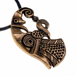 [00 Raben-Amulett 4] Raben-Amulett der Vendel-Zeit