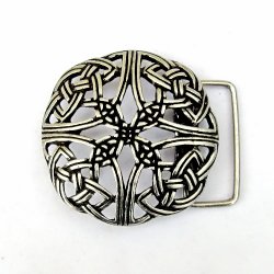 Koppel-Schnalle / Keltisch Durchbrochen