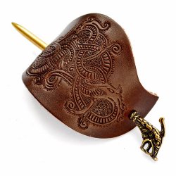 Wikinger-Haarspange Haithabu mit Nadel - 13 cm