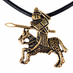 Mittelalter-Anhänger "Tjostender Ritter"