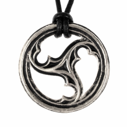 [0 Dreischneuss.b] Mittelalteranhänger "Dreischneuss" (Bronze)