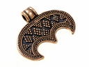 Lunula-Amulett "Moravia"  - Accessoire, Schmuck für Mittelalter, LARP und Alltag