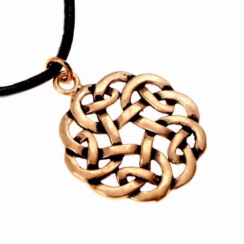 Amulett Runder Knoten - Accessoire, Schmuck für Mittelalter, LARP und Alltag