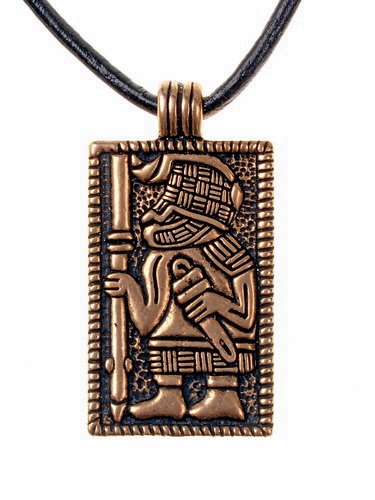 Amulett Vendel-Krieger - Accessoire, Schmuck für Mittelalter, LARP und Alltag