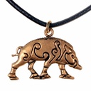 Anhänger Keltischer Eber  - Accessoire, Schmuck für Mittelalter, LARP und Alltag