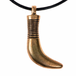 Bärenzahn-Amulett der Wikingerzeit