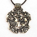 Greiftier-Amulett von Snoring Bronze  - Accessoire, Schmuck für Mittelalter, LARP und Alltag