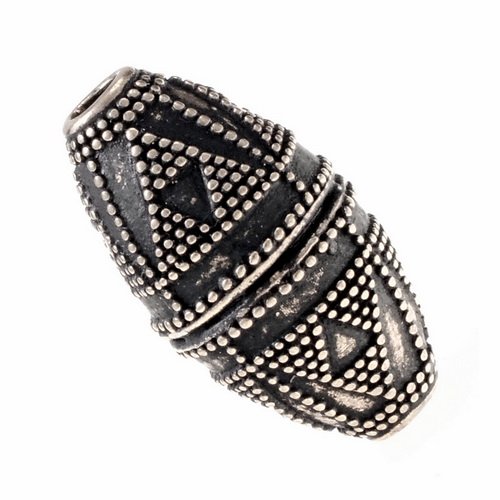 [07 PER 09.b] Wikinger-Perle Nr. P9 / Loch 3 mm (Bronze)