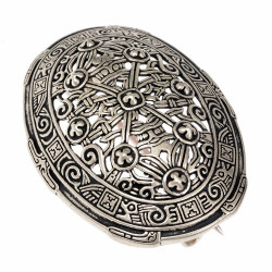 [07 Ov 4 Klein.b] Kleine Schalenfibel (Bronze)