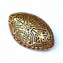 Wikinger Fibel Schalenfibel Spitzoval