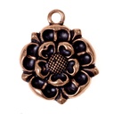 Tudor Rose Amulett Bronze  - Replik Nachbildung nach Originalfund