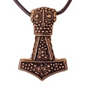 Thorshammer von Bredsättra - Bronze Anhänger Replik