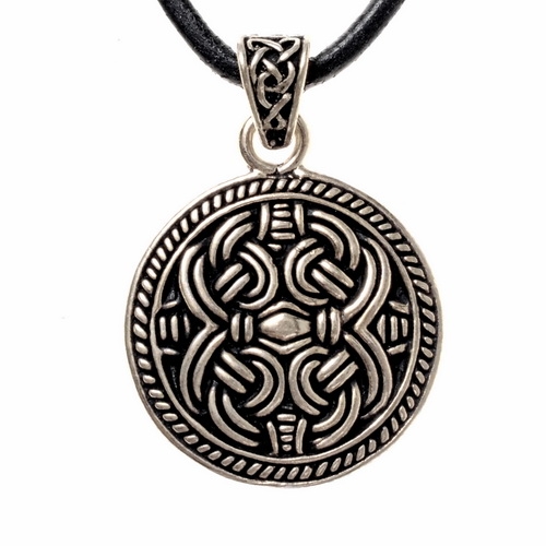 Scheibenfibel Amulet Bronze  - Replik Nachbildung nach Originalfund