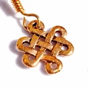 Paar Bronzeohrringe 'Korb' - Accessoire, Schmuck für Mittelalter, LARP und Alltag