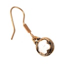 Wikinger-Ohrring 'Gotland-Sphäre' aus Bronze - 1 cm