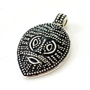 Masken-Amulett Gotland aus Bronze  - Accessoire, Schmuck für Mittelalter, LARP und Alltag