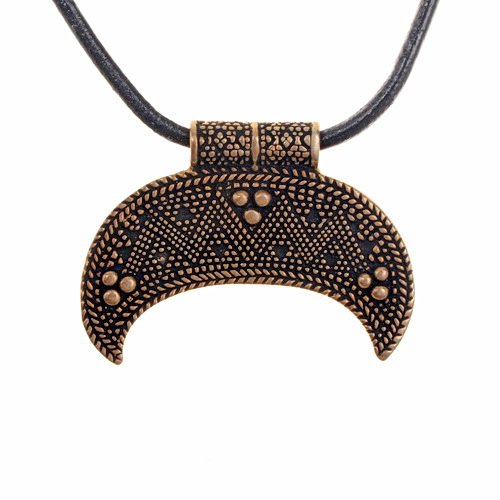 [0 Lunula A.b] Lunula-Amulett - klein (Bronze)
