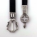 Mittelalter-Gürtel 1,5 cm + Riemenende