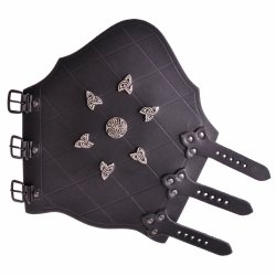 Armschützer mit Ziernieten "Keltisch"