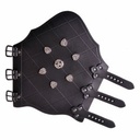 Armschützer mit Ziernieten "Wikinger"