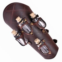 Armschützer mit vier Trankflaschen