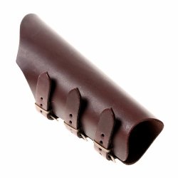 [03 Bracer-Bu.kl.br] Armschützer mit Schnallen (braun, klein)