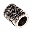 Bartperle "Midgardschlange" - 10 mm Loch