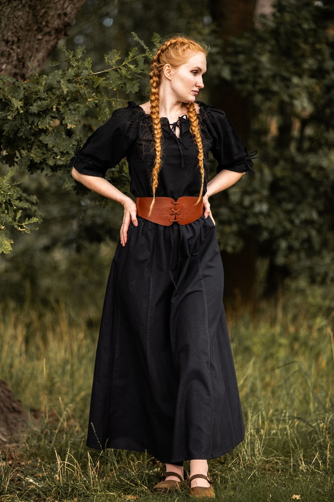 Mittelalterrock "Dana" Schwarz