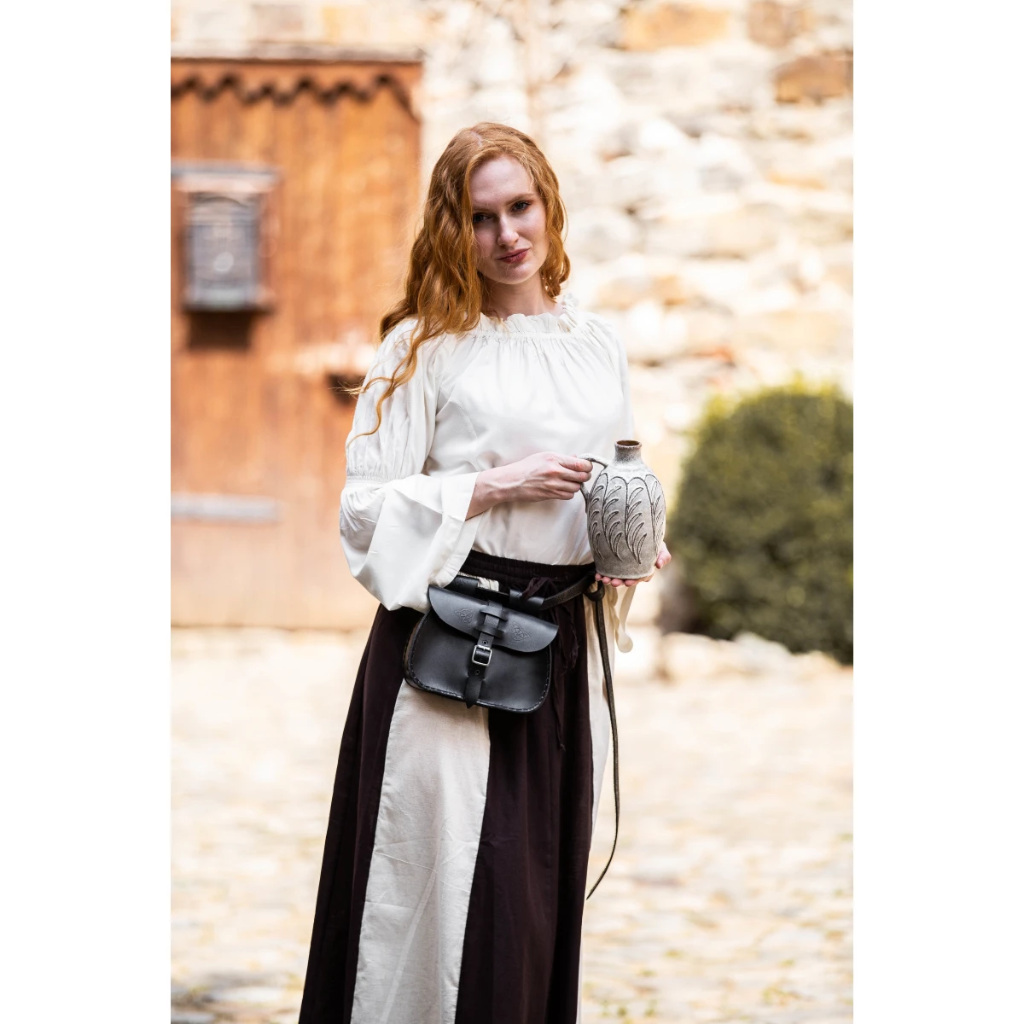 Bluse "Emma" Natur - die Klassische Mittelalterbluse