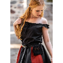 Ärmellose Sommerbluse "Adele" Schwarz