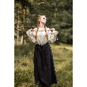 Mittelalterbluse "Morgan" Natur