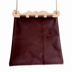[01 Bueta-Wik.dbr] Bügeltasche der Wikinger - klein (dunkelbraun)